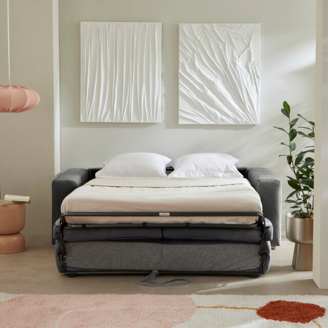CaliCosy 3-zits slaapbank met express-opening in stof l207 cm chester 3038073 large