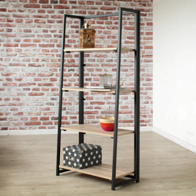 CaliCosy Opvouwbare plank 4 niveaus industriële stijl 2936782 large