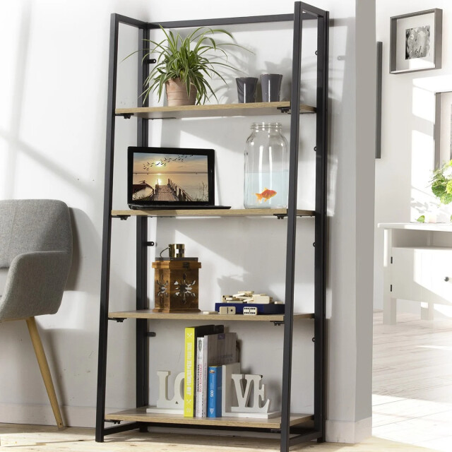 CaliCosy Opvouwbare plank 4 niveaus industriële stijl 2936782 large