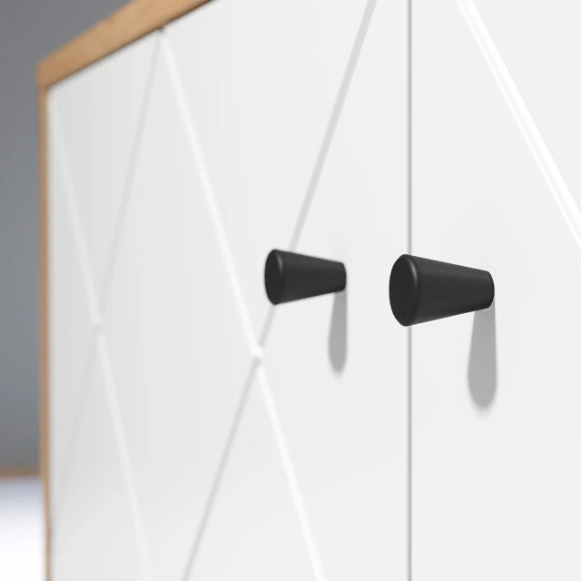 CaliCosy Tv-meubel 2 deuren en 2 vakken mat wit l183 cm touch 2930370 large