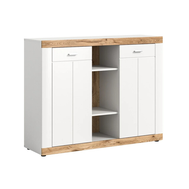 CaliCosy Hoge kast met 2 deuren en 3 nissen h131 cm laredo 2951204 large