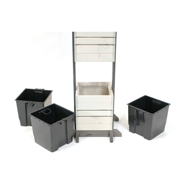 Westmann Maja houten plantenbak pilaar 50x50x170 cm - 3169342 large