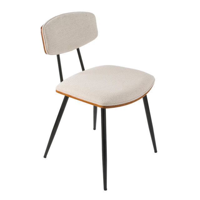 Signature Set van 2 crèmekleurige stoelen babette h79 cm 2930271 large