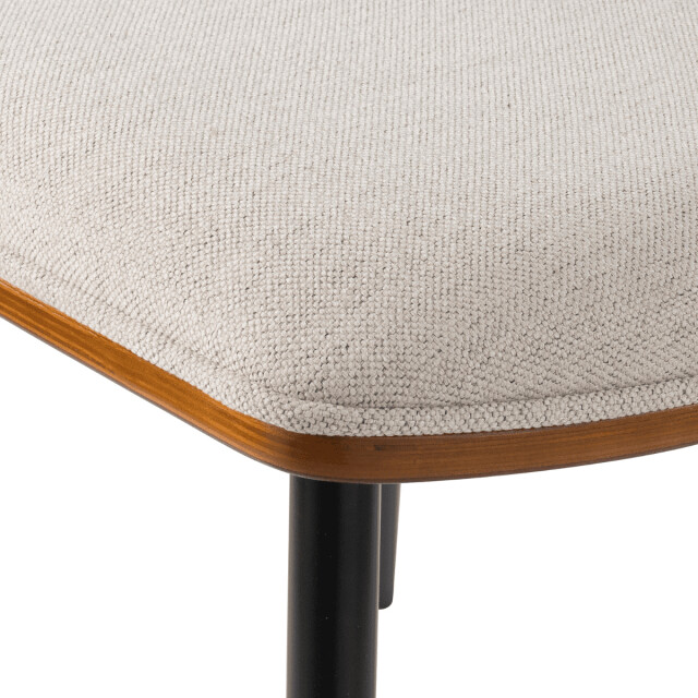 Signature Set van 2 crèmekleurige stoelen babette h79 cm 2930271 large