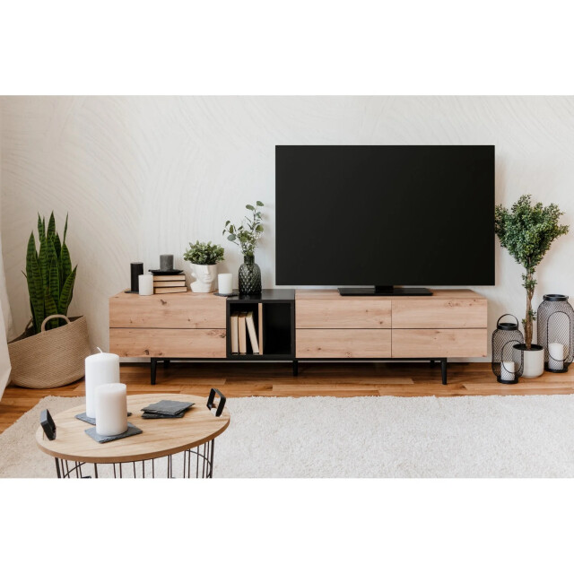 CaliCosy Tv-meubel 3 deuren 2 nissen l195 cm nola 2929989 large