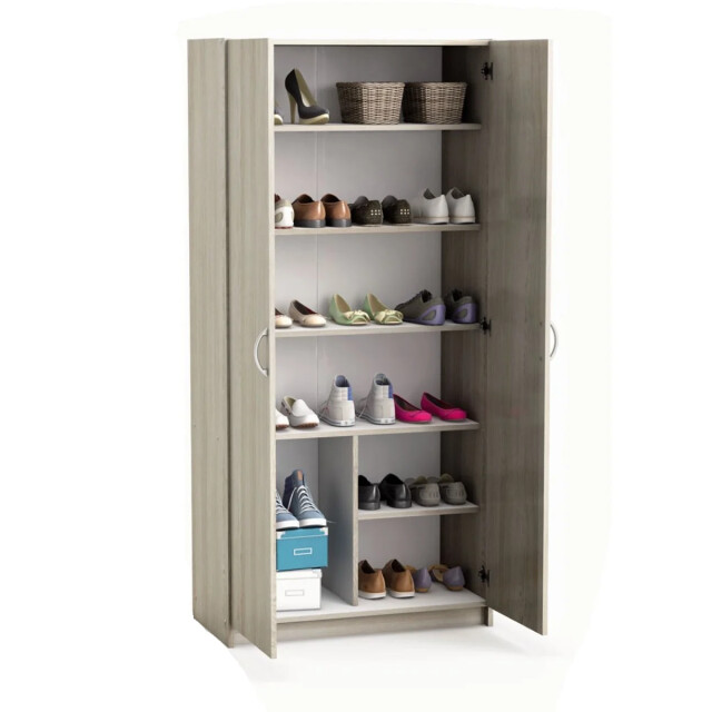 CaliCosy Kast met 2 deuren, 5 planken l79,7 cm houtdecor multifunctioneel 2931891 large