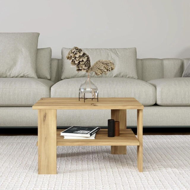 CaliCosy Salontafel met 1 plank l60 cm duama 3061344 large