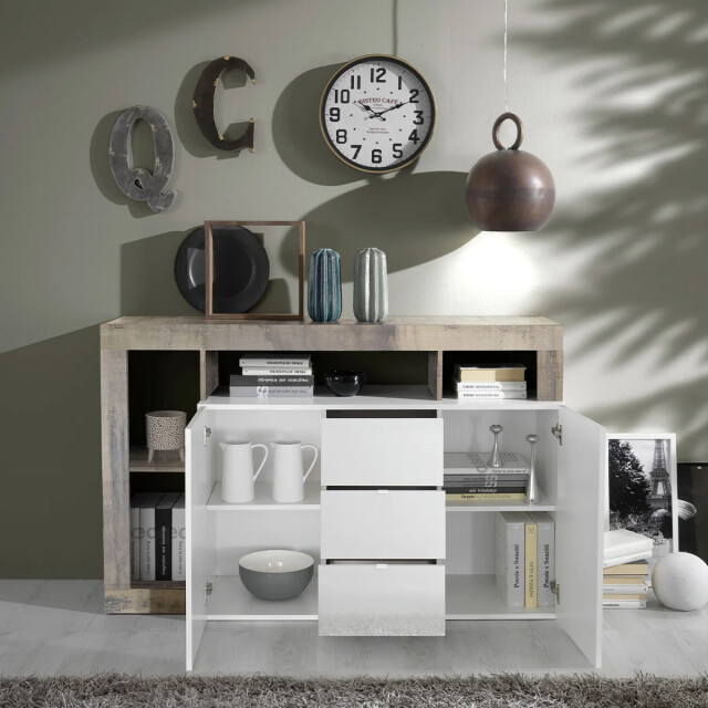 CaliCosy Buffet 2 deuren 3 laden frankfurt l146 cm 2937356 large