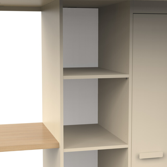 CaliCosy Hoogslaper met bureau en kast h183 cm camillia 3040884 large