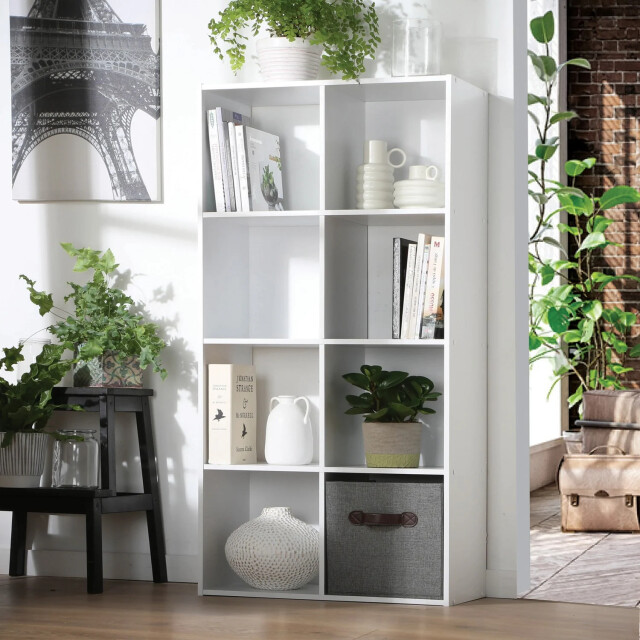 CaliCosy Opbergplank met 8 vakken l62 x h123 cm 2936814 large