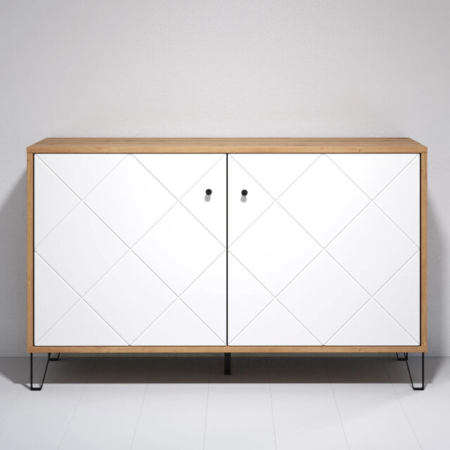 CaliCosy Buffet 2 deuren eiken decoratie l123 cm touch 2930371 large