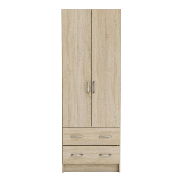 CaliCosy Kast 2 deuren 2 laden, houten decor l60,9 cm dual 2931890 large