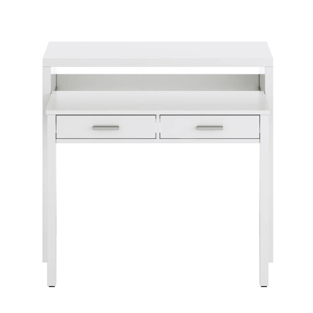 CaliCosy Uitschuifbare bureauconsole met 2 laden l100 cm consola 2936955 large