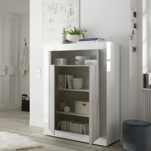 CaliCosy Buffet hoog 2 openslaande deuren h144 cm urbino 2937715 large