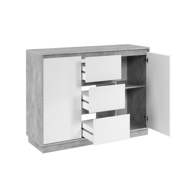 CaliCosy Buffetkast 2 deuren en 3 lades l117 cm phoenix 3011543 large