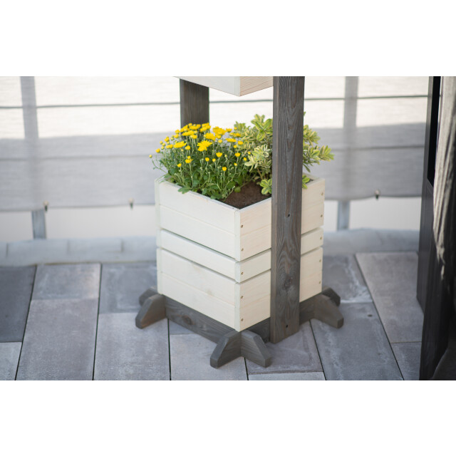 Westmann Maja houten plantenbak pilaar 50x50x170 cm - 3169342 large