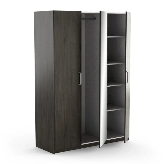 CaliCosy Kast met 3 deuren en spiegel l133,5 x h191,5 cm richmond 2932049 large