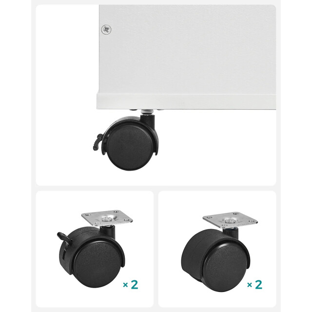 CaliCosy Opbergrek voor kinderen met boekenkast h70 cm 2930329 large