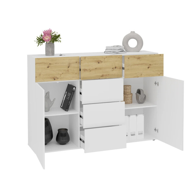 CaliCosy Buffet 2 deuren 6 laden belm 4 l163 x h115 cm 2930610 large