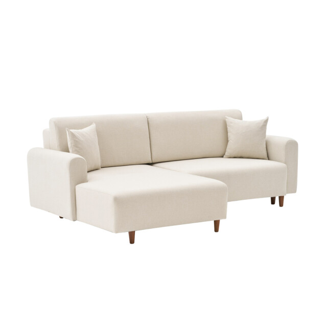 CaliCosy Hoekbank met slaapfunctie en linkse chaise longue in stof l246 cm mane 3079783 large