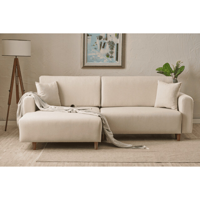 CaliCosy Hoekbank met slaapfunctie en linkse chaise longue in stof l246 cm mane 3079783 large