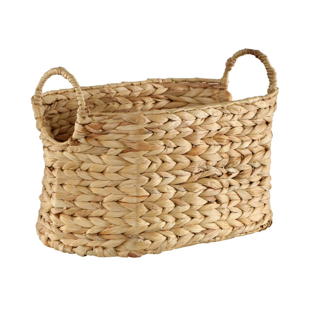 CaliCosy Kleine waterhyacint mand met handvatten h21 cm 2929110 large