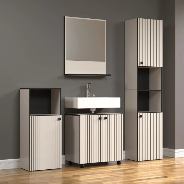CaliCosy Onderkast met wielen, 2 deuren l60 cm purebliss 3042302 large