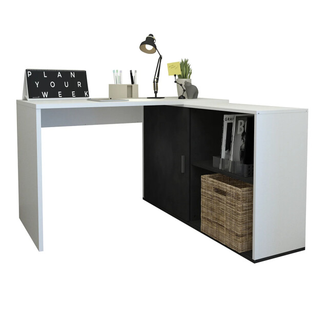 CaliCosy Hoekbureau met verstelbare planken valley 2937034 large