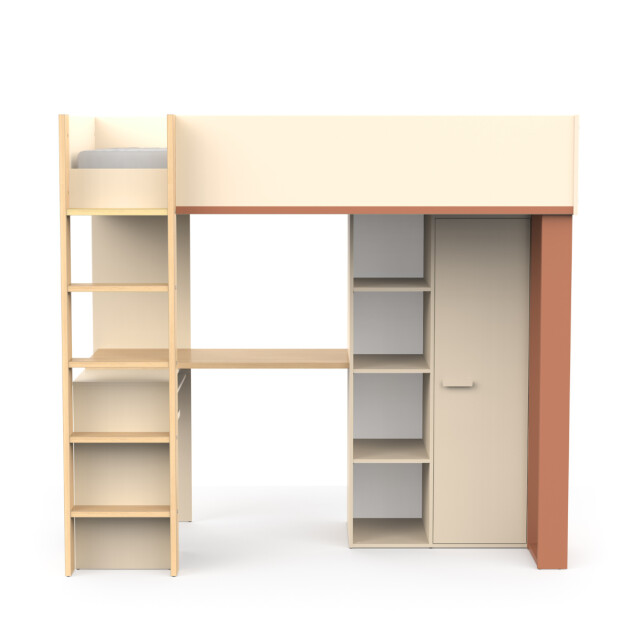 CaliCosy Hoogslaper met bureau en kast h183 cm camillia 3040884 large