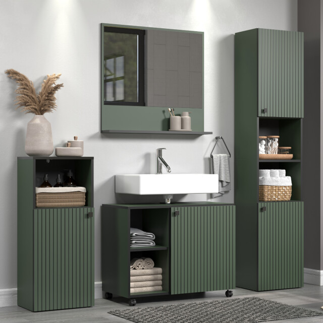 CaliCosy Wandspiegel met 1 plank l80 cm purebliss 3044863 large