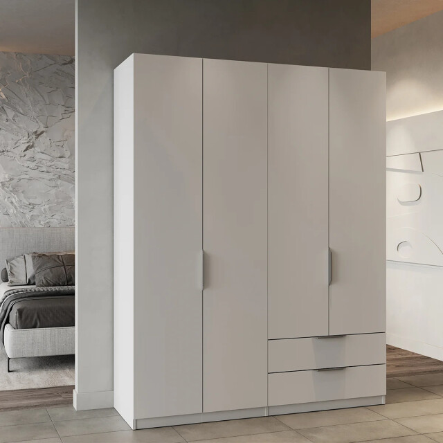 CaliCosy Kast met 4 deuren en 2 laden ghost l157,3 cm 2937816 large