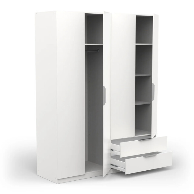 CaliCosy Kast met 4 deuren en 2 laden ghost l157,3 cm 2937816 large