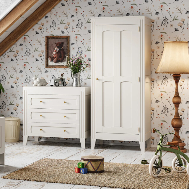 CaliCosy Kast met 1 deur, planken en kledingkast l80.5 x h196.8 cm milenne 2937096 large