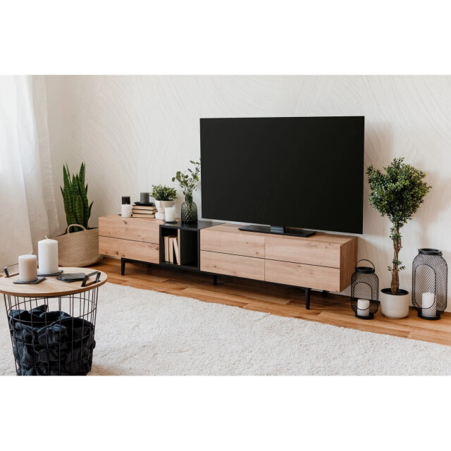 CaliCosy Tv-meubel 3 deuren 2 nissen l195 cm nola 2929989 large