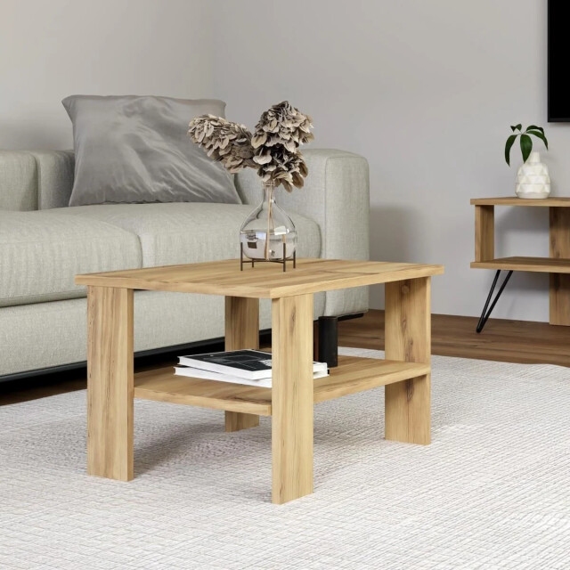 CaliCosy Salontafel met 1 plank l60 cm duama 3061344 large
