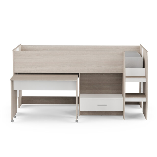 CaliCosy Combinatiebed met bureau 1 lade 90x200 cm lattenbodem inbegrepen l120,9 cm - 3084077 large
