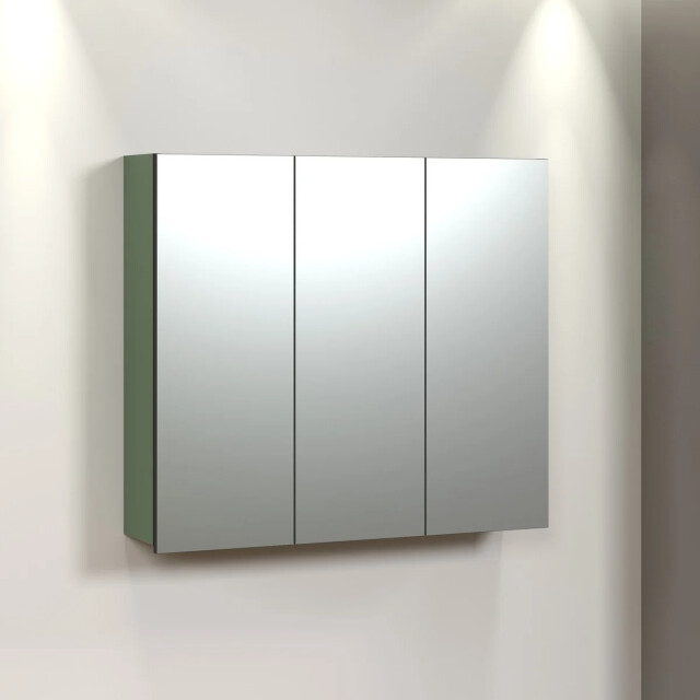 CaliCosy Badkamerkast met spiegel en 3 deuren l90 cm purebliss 3044867 large