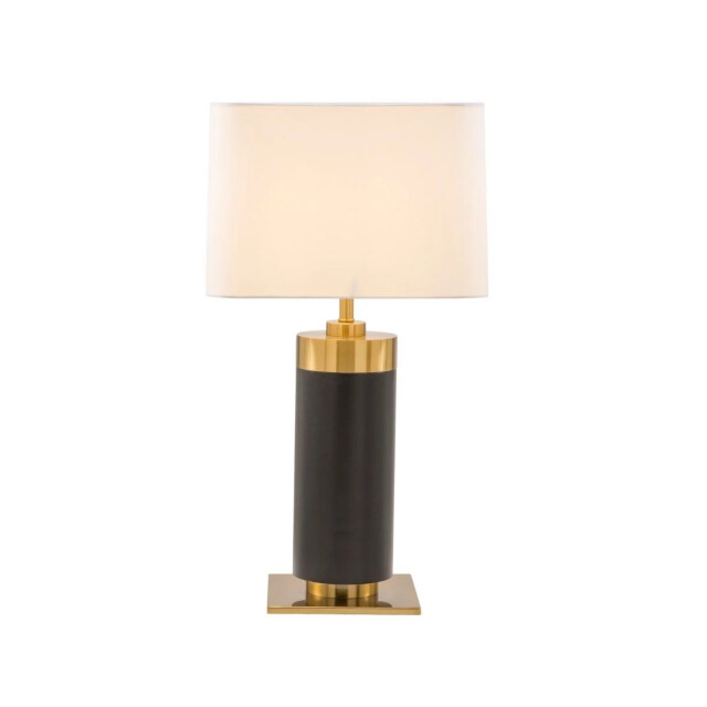Signature Tafellamp in zwart metaal met gouden afwerking h73 cm vendome 2980691 large