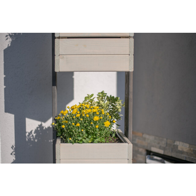 Westmann Maja houten plantenbak pilaar 50x50x170 cm - 3169342 large
