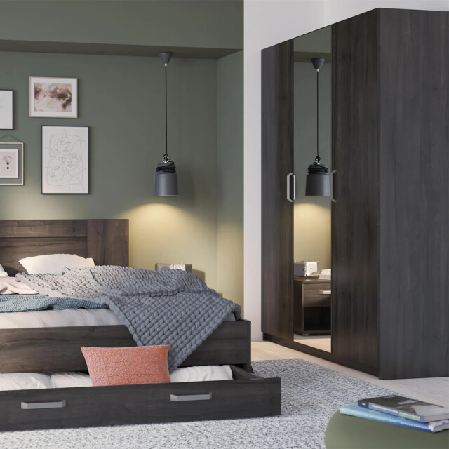 CaliCosy Kast met 3 deuren en spiegel l133,5 x h191,5 cm richmond 2932049 large