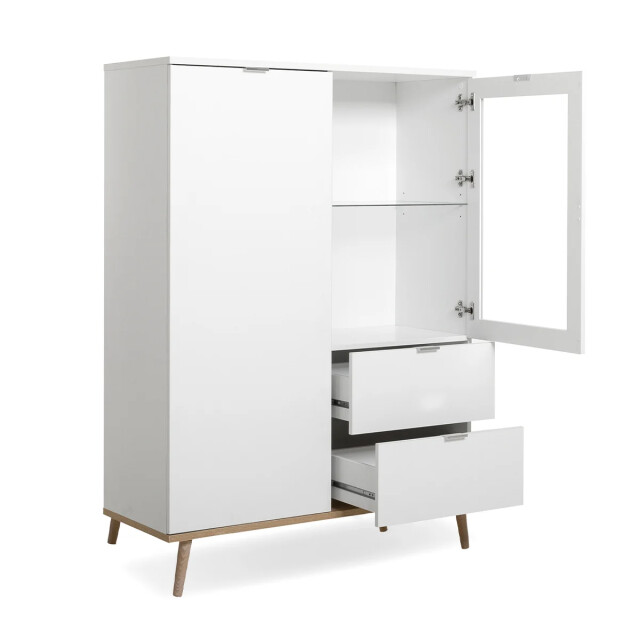 CaliCosy Hoge buffetkast 2 deuren 2 laden h140 cm copenhague 2930228 large