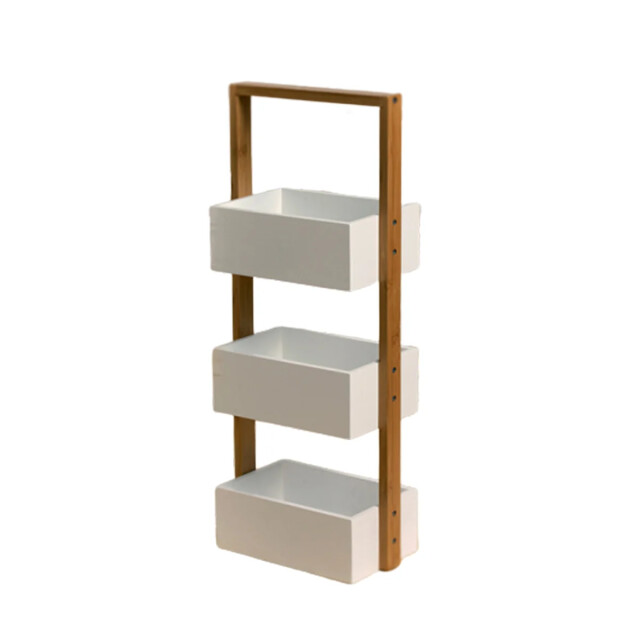 CaliCosy Rechte bamboe plank met 3 opbergvakken 2929148 large