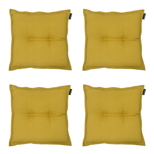 Madison zitkussen panama yellow 50x50cm 4 stuks 2911241 large