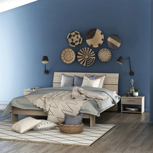 CaliCosy Nachtkastje 1 lade l42,5 cm, lichte houten afwerking pricy 2929368 large