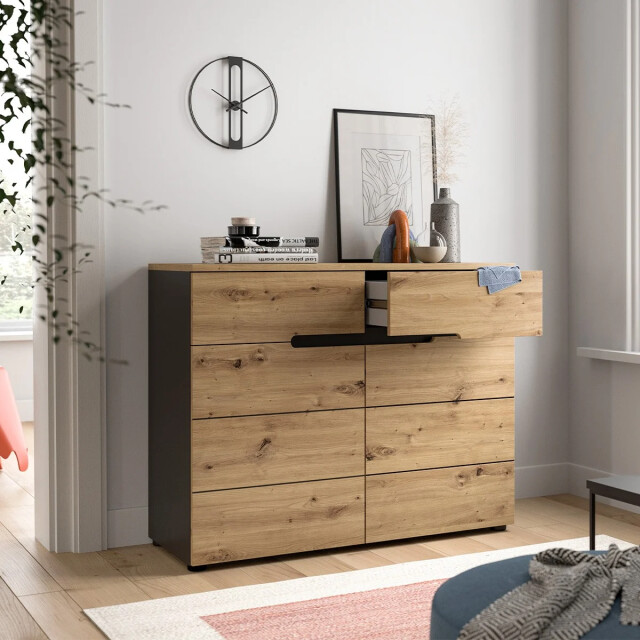 CaliCosy Commode met 2 deuren en 2 laden l100 cm canu 2950902 large