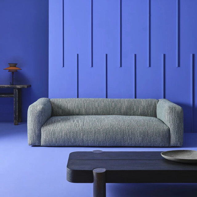 Signature Bank in groene stof l252 cm madisson 3061022 large