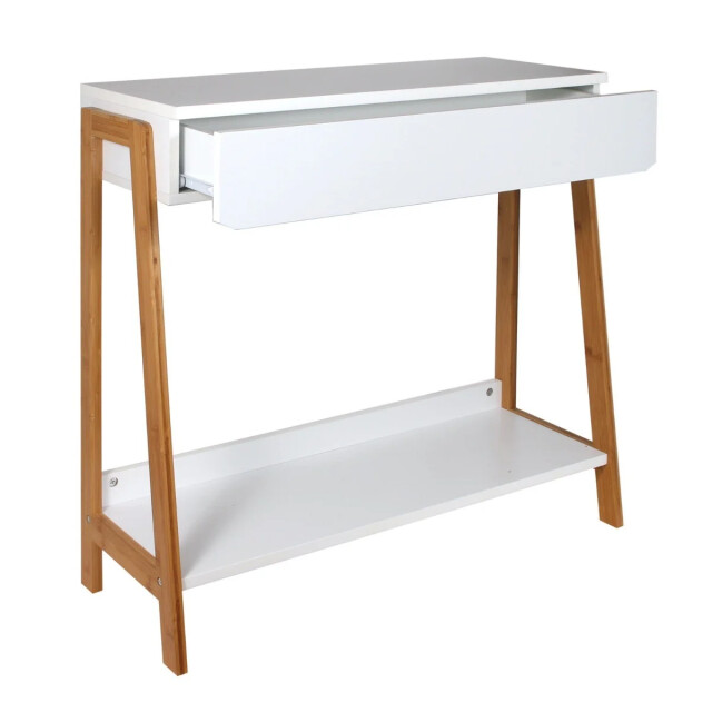 CaliCosy Nachtkastje 1 lade wit met legplank 2929750 large