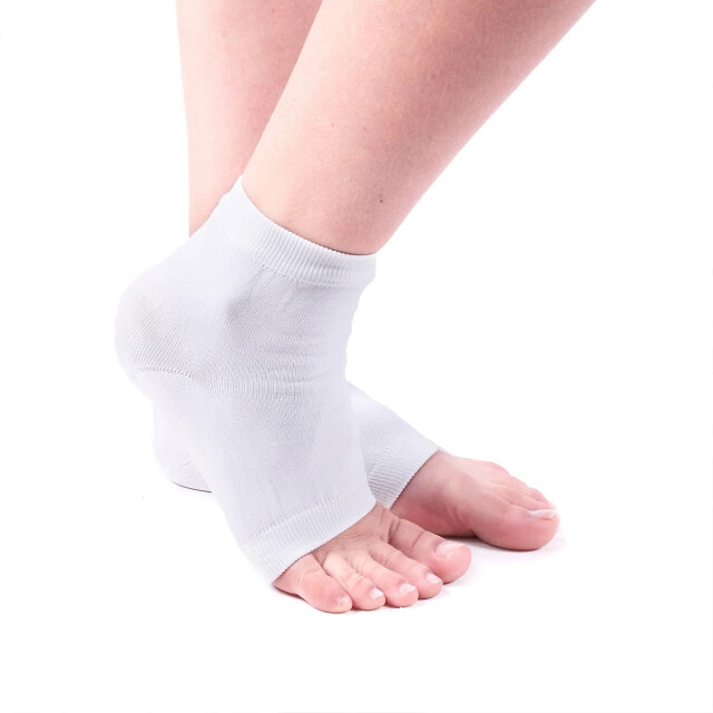 CaliCosy Sokken met hielen voor de nacht wit polyamide 18,5 x 11 cm 2928690 large