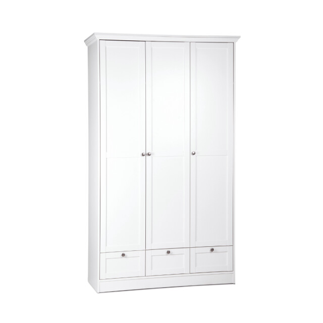 CaliCosy Kast 3 deuren en 3 lades wit l120 cm landwood 3059341 large