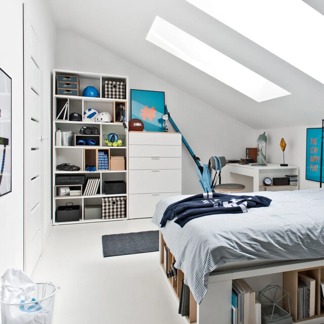 CaliCosy Multi-opberg boekenkast 6 niveaus h206 cm 4you 2932009 large